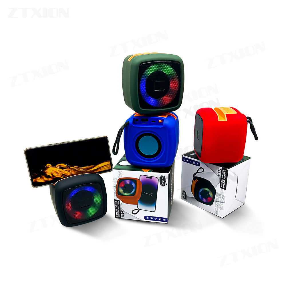 X-911 Professional Designer X-911 Speaker BT Wireless Speaker High Quality Audio Box Speaker Portable - Random ColorÂ 