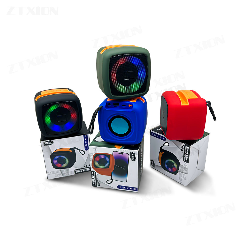 X-911 Professional Designer X-911 Speaker BT Wireless Speaker High Quality Audio Box Speaker Portable - Random ColorÂ 