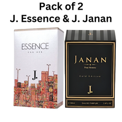 Pack of 2 - J. Essence &amp; J. Janan | Perfume For Men and Women