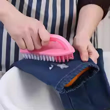 Premium Fabric Cleaning Brush, Cloth Brush, Cloth Washing Brush, Fabric Cleaning Brush, Stain Removing Brush, (Random Color))