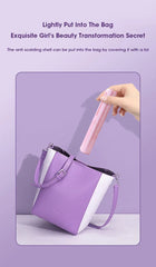 2-in-1 Hair Styling Brush, Straightener, Curler Comb (Rechargeable)