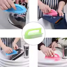 Premium Fabric Cleaning Brush, Cloth Brush, Cloth Washing Brush, Fabric Cleaning Brush, Stain Removing Brush, (Random Color))