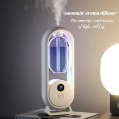 Rechargeable 5-Mode Aromatic Diffuser â€“ Timed Essential Oil Air Freshener for Bedroom, Living Room &amp; Bathroom 50ml