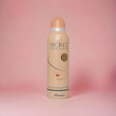 Rasasi Secret Pour Femme Deodorant Body Spray - 200ml | Best Quality Body Spray | 4 Hours Long-Lasting | Best Body Spray For Women