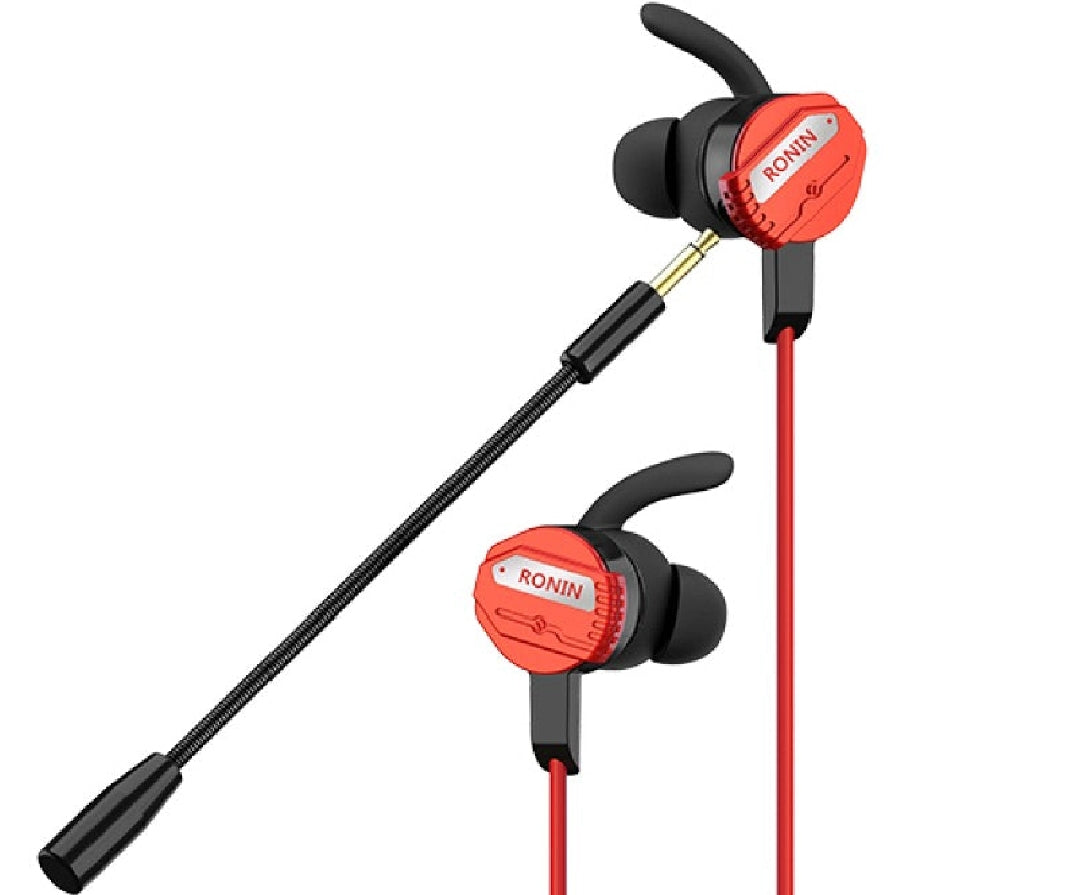 Ronin R-007 TYPE-C Gaming Handsfree | Dual Microphone Setup | Ergonomic Design | Universal Compatibility | Lightweight Build
