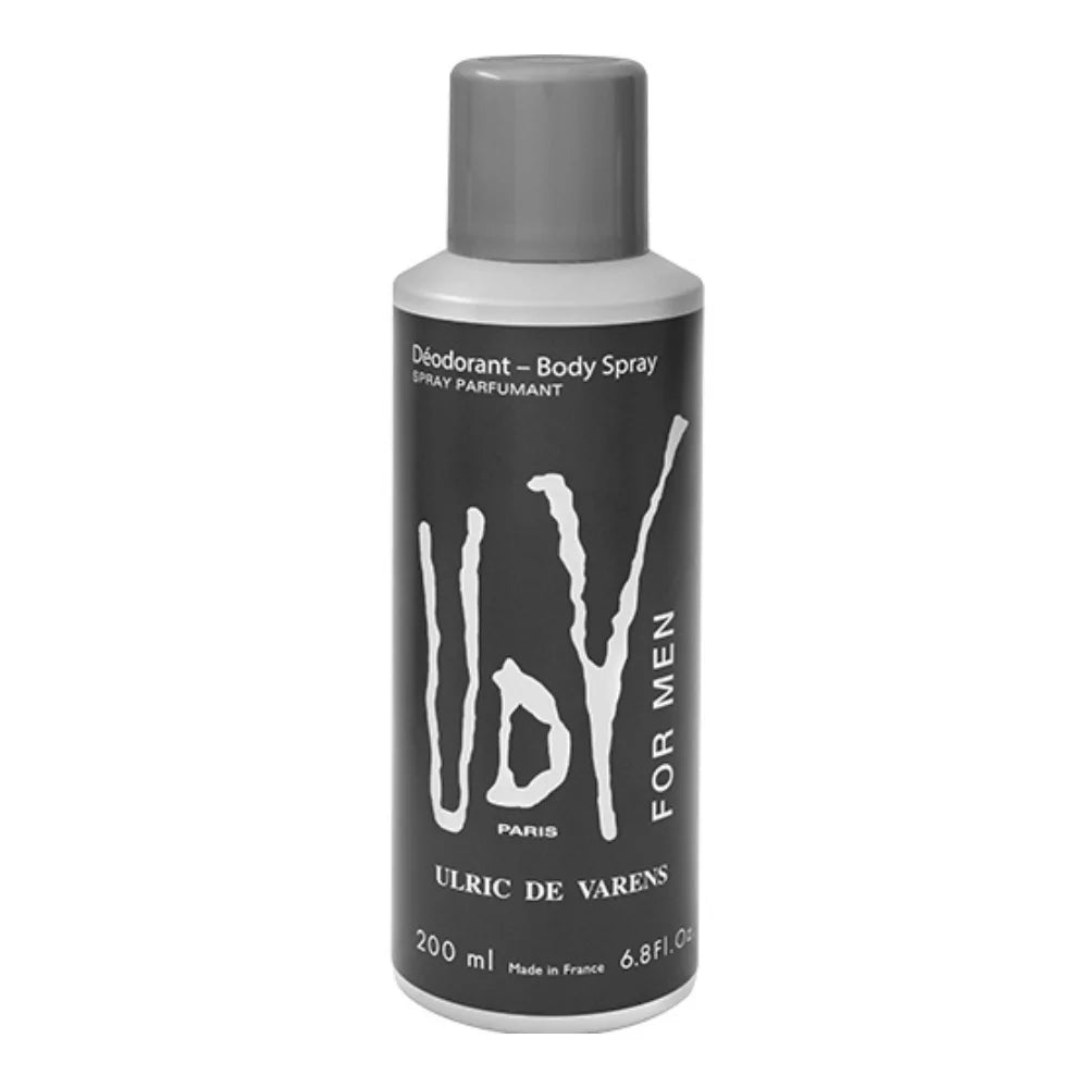 ULRIC DE VARENS ( UDV ) Body Spray Deodorant For Men â€“ 200 ML | Best Quality Body Spray For Men