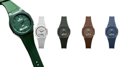 SEASTAR SS-1110Gc Menâ€™s Waterproof Quartz Watch â€“ Analog Digital Display, Silicone Strap, Premium Build (Without Box)