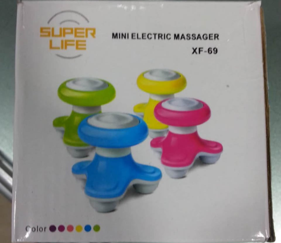 Mini massager cell operated and usb cable  inside