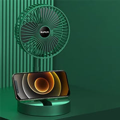 Telescopic Folding Floor Fan Summer Silent Desktop Retractable Fan for Office Bedroom School - Telescopic Fan - Portable Fan ( Random Color )