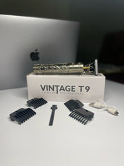 Vintage T9 Trimmer Dragon Style Metal Professional Hair and Beard Trimmer (Metal Body)