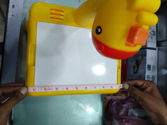 Table with light and with music inside | Mini Art Drawing Board Leds Projector Light Toy Children Kids Painting Table Small Desk(Random Color)