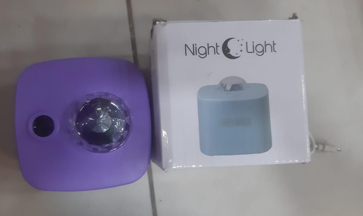 Ocean Light Projector for Bedroom Led Star Galaxy Sky Wave Color Rotating Underwater Wall Projection (random color)