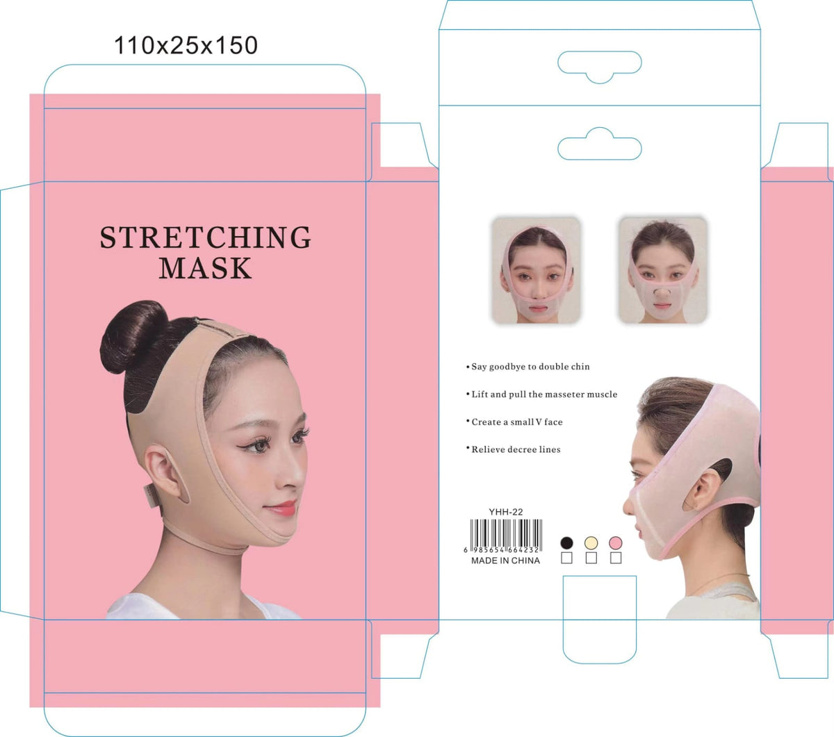 V Fit Face Slimming Belt - Face Slimming Shaper - Face Stretching Mask