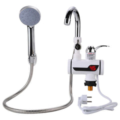 Without shower  Electric Hot Water Heater Faucet Kitchen Instant Heating Tap Water