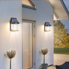 Solar Tungsten Wireless Outdoor Led Wall Light With Human Sensor Bulb