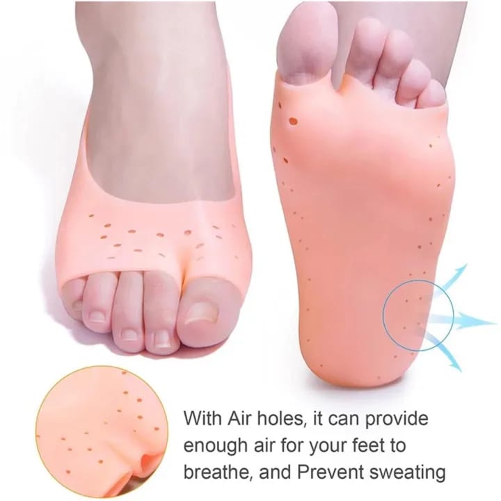 🦶 Silicone Heel Cushions for Bunion Relief & Heel Protection