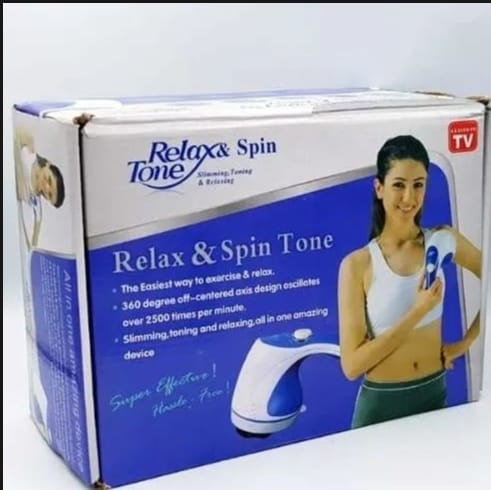 Relax and Spin Tone Massager - 5 in 1 Full Body Massager - Slimming Toning &amp; Relaxing