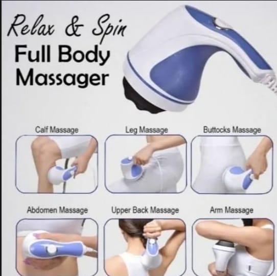 Relax and Spin Tone Massager - 5 in 1 Full Body Massager - Slimming Toning &amp; Relaxing