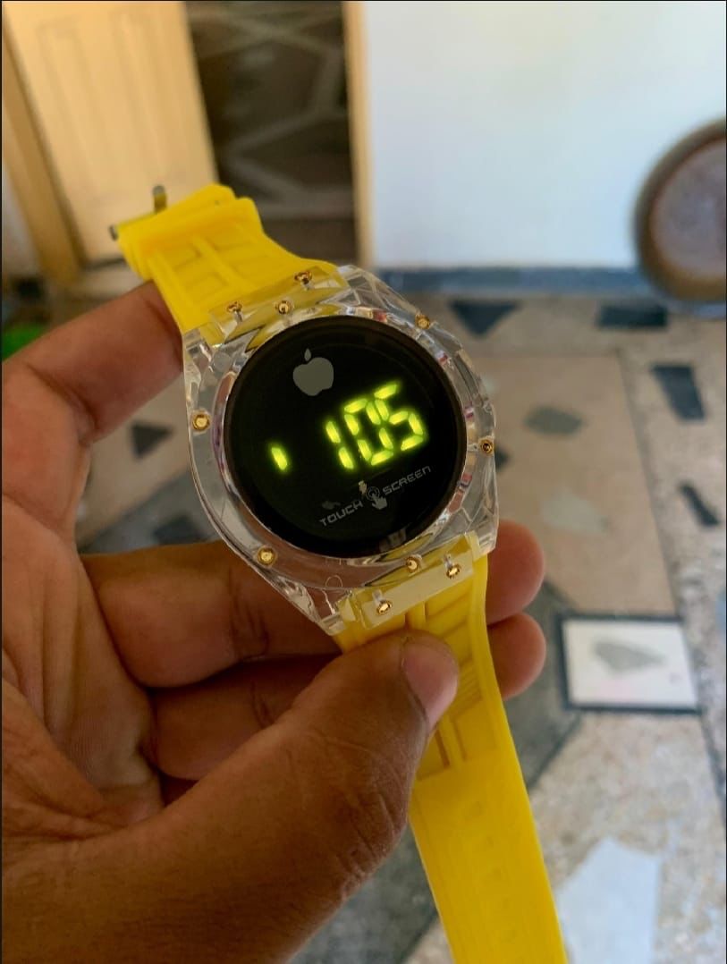 Touch Screen LED Watch for Kids Beautiful and Imported with stylish dial