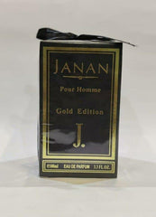 J. Janan Gold Edition Perfume Long Lasting Fragrance, Mood Enhancing for Men (100 Ml)