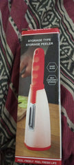 Multifunctional Storage Peeler with Trash Can Fruit Vegetable Peeler Stainless Steel Blade Kitchen Accessories