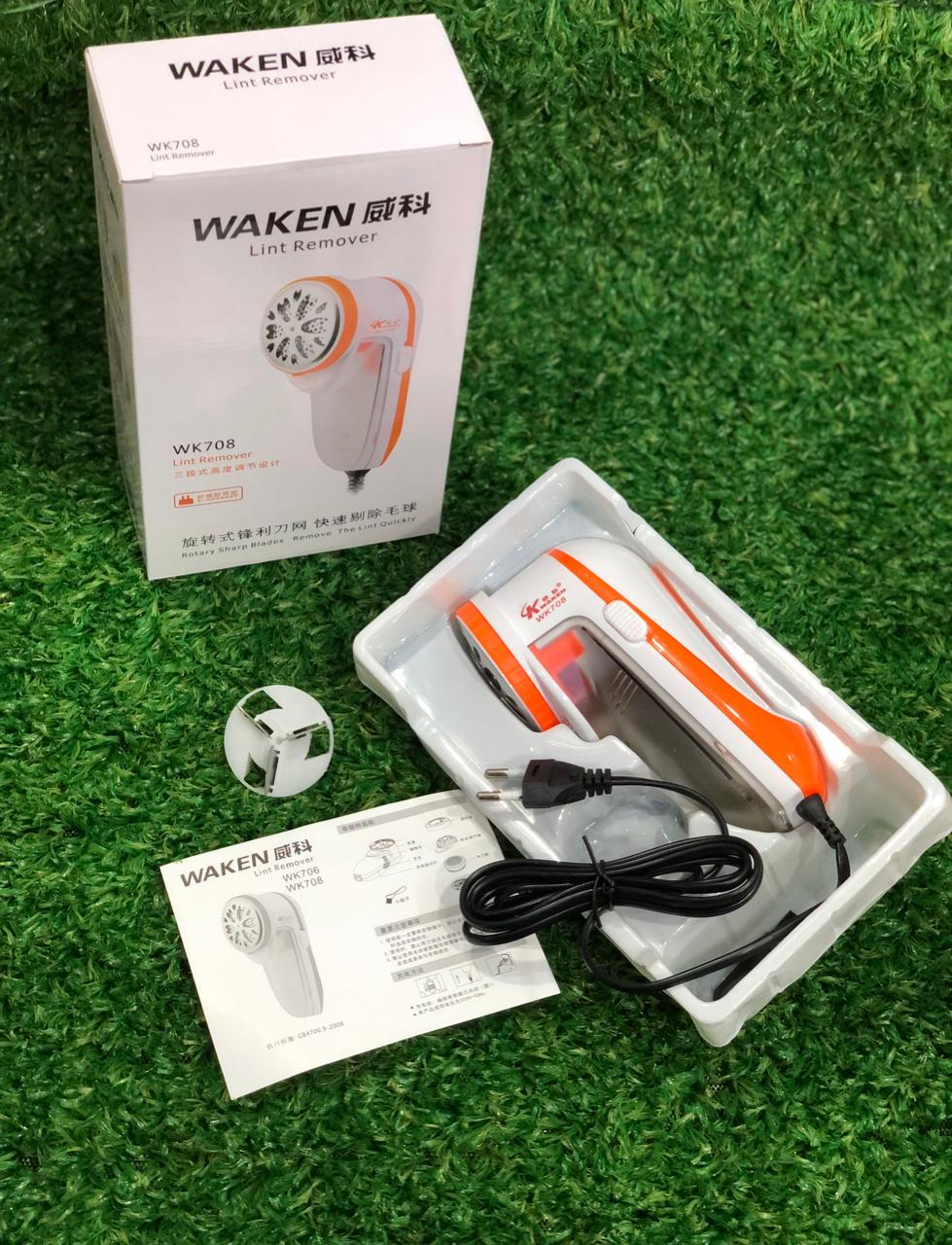 WK-708 Waken Electric Fabric Fuzz Cleaner And Lint Remover Electric Fabric Shaver/Lint Remover