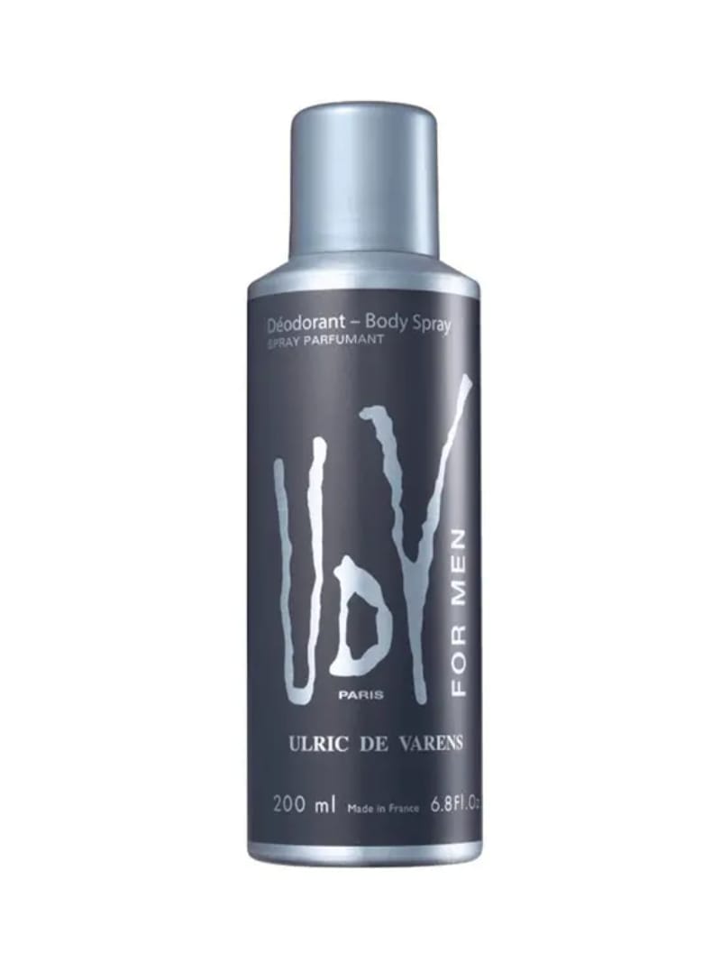 ULRIC DE VARENS ( UDV ) Body Spray Deodorant For Men â€“ 200 ML | Best Quality Body Spray For Men
