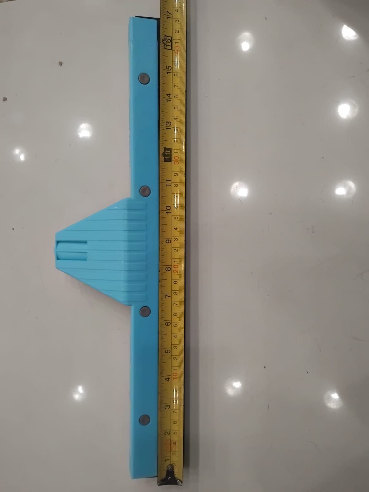 Long Handle Floor Wiper with Rubber Squeegee (Foldable Rod Pipes)