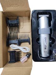 Ruiling RF-609 Professional Hair Cliper Hairdressing Trimmer Rechargeable Cutting Machine Beard Styling