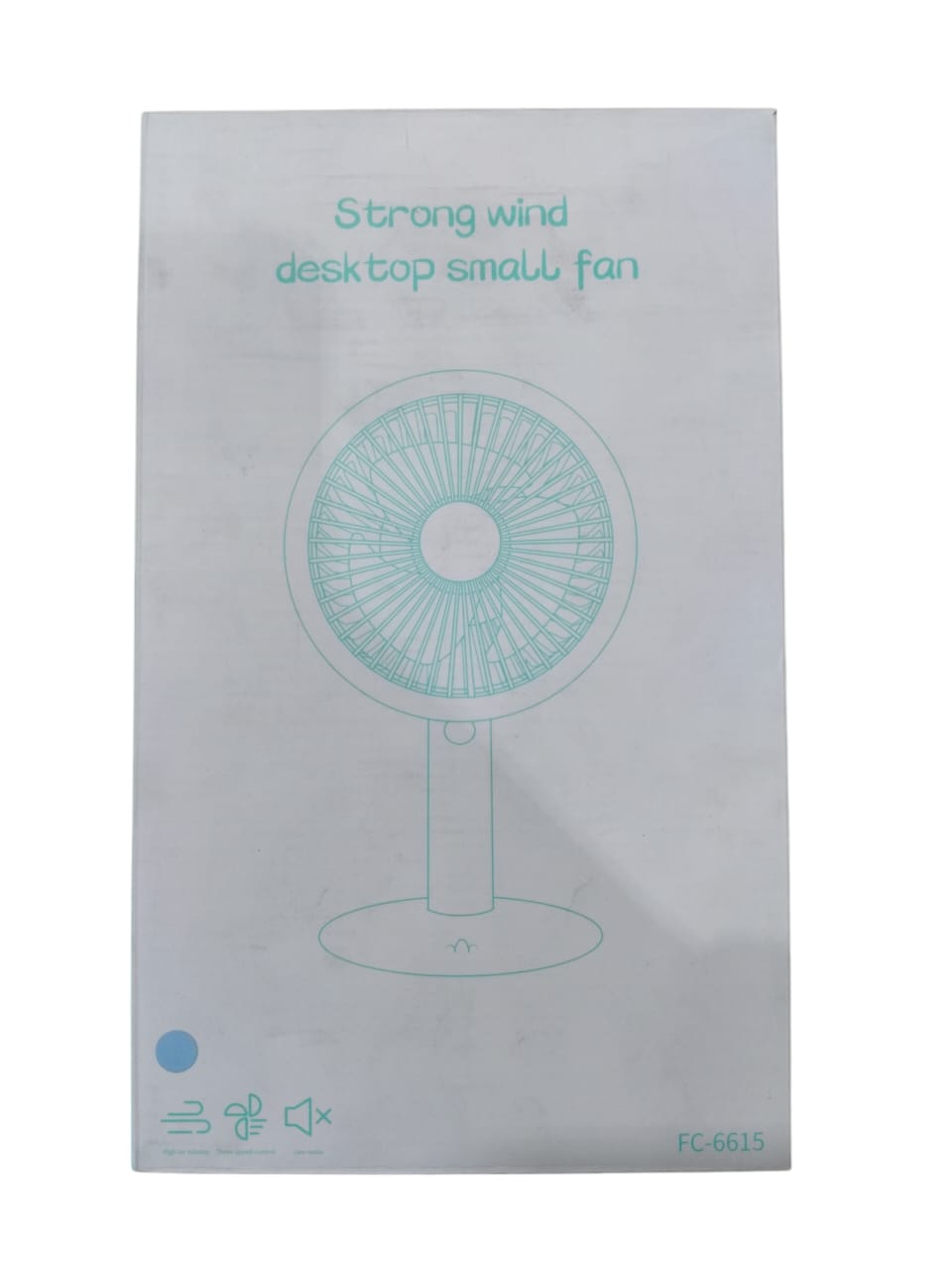 Portable Automatic Wireless USB Fan | Fan with 5 Speed Super Strong Wind for Home office Bedroom Kitchen Outdoor Camping | Best Quality Table Fan | Desktop Small Fan (Random Color)