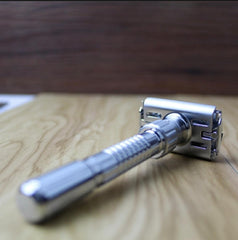 Shaving Razor With Handle For Men And Women | Shaving Razor | Double Sided Hygiene Flawless Razer | Dual Sided Body Care Shaving Blades | Double Edge Personal Shaver | Under Arm Shaving - Unwanted Hair Remover Shaving | Safety Razor