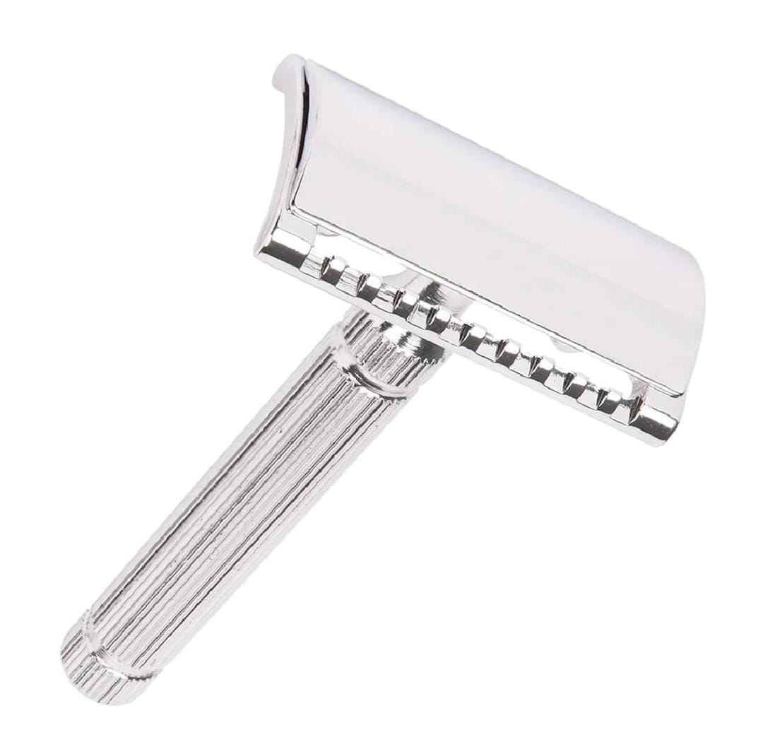 Shaving Razor With Handle For Men And Women | Shaving Razor | Double Sided Hygiene Flawless Razer | Dual Sided Body Care Shaving Blades | Double Edge Personal Shaver | Under Arm Shaving - Unwanted Hair Remover Shaving | Safety Razor