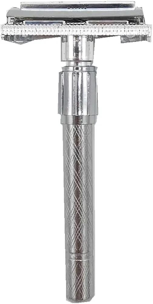 Shaving Razor With Handle For Men And Women | Shaving Razor | Double Sided Hygiene Flawless Razer | Dual Sided Body Care Shaving Blades | Double Edge Personal Shaver | Under Arm Shaving - Unwanted Hair Remover Shaving | Safety Razor