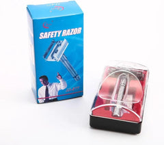 Shaving Razor With Handle For Men And Women | Shaving Razor | Double Sided Hygiene Flawless Razer | Dual Sided Body Care Shaving Blades | Double Edge Personal Shaver | Under Arm Shaving - Unwanted Hair Remover Shaving | Safety Razor