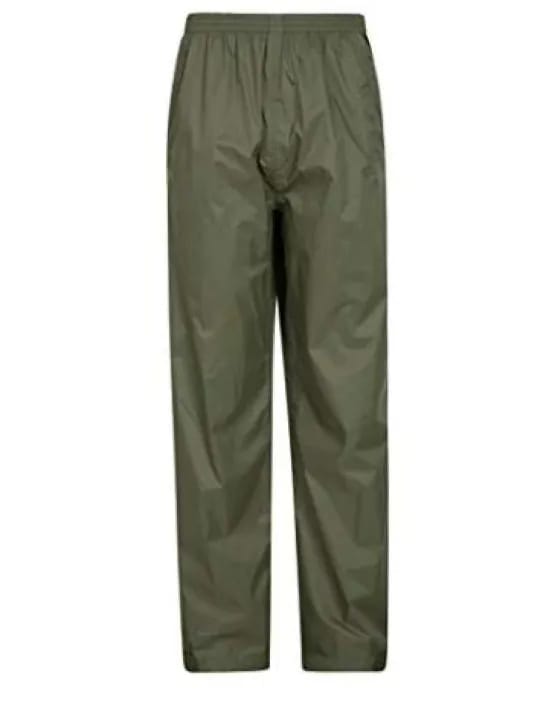 1 Piece Mens Rain Pants - Waterproof | Rain Pants | Rain Pants For Boys | Parachute Material Waterproof Rain Pants | ( Random Color )