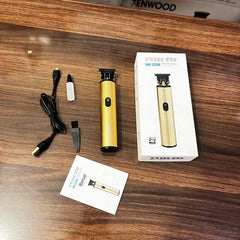 Nikai Professional Hair Trimmer NK-2598 Hair Trimmer Machine For Men | Men Hair Trimmer | Metal Body | Golden Color ( Original )