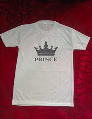 Stylish White T-Shirt with Cute Design â€“ Best Quality T-Shirts For Boys | T-Shirt For Men | Printed T-Shirts - Prince T-ShirtsÂ  | Prince Design T-Shirt