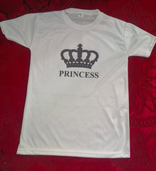 Stylish White T-Shirt with Cute Design â€“ Best Quality T-Shirts For Girls | T-Shirt For Women | Printed T-Shirts - Princes T-ShirtsÂ  | Princes Design T-Shirt
