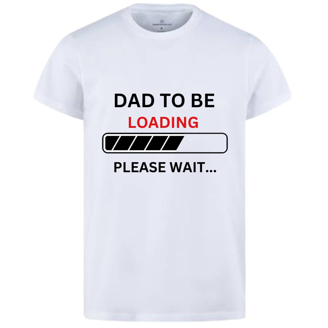 Dad to Be &amp; Mom to Be Style White T-Shirt - Key &amp; Heart Design T-ShirtsÂ  â€“ Best Quality T-Shirts | T-Shirt For Women - T-Shirt For MenÂ 