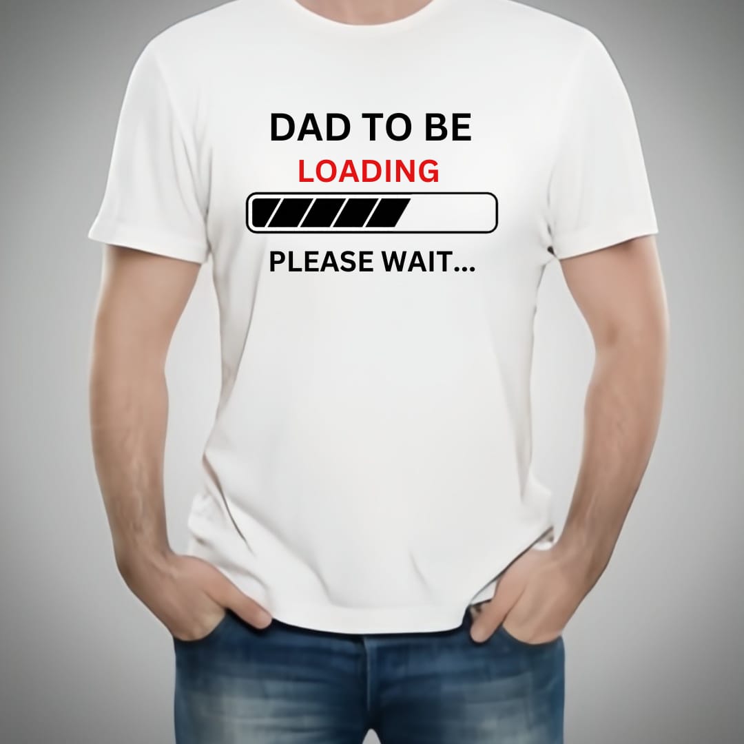 Dad to Be &amp; Mom to Be Style White T-Shirt - Key &amp; Heart Design T-ShirtsÂ  â€“ Best Quality T-Shirts | T-Shirt For Women - T-Shirt For MenÂ 