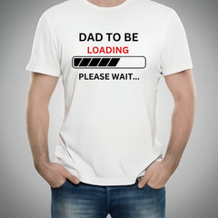 Dad to Be &amp; Mom to Be Style White T-Shirt - Key &amp; Heart Design T-ShirtsÂ  â€“ Best Quality T-Shirts | T-Shirt For Women - T-Shirt For MenÂ 