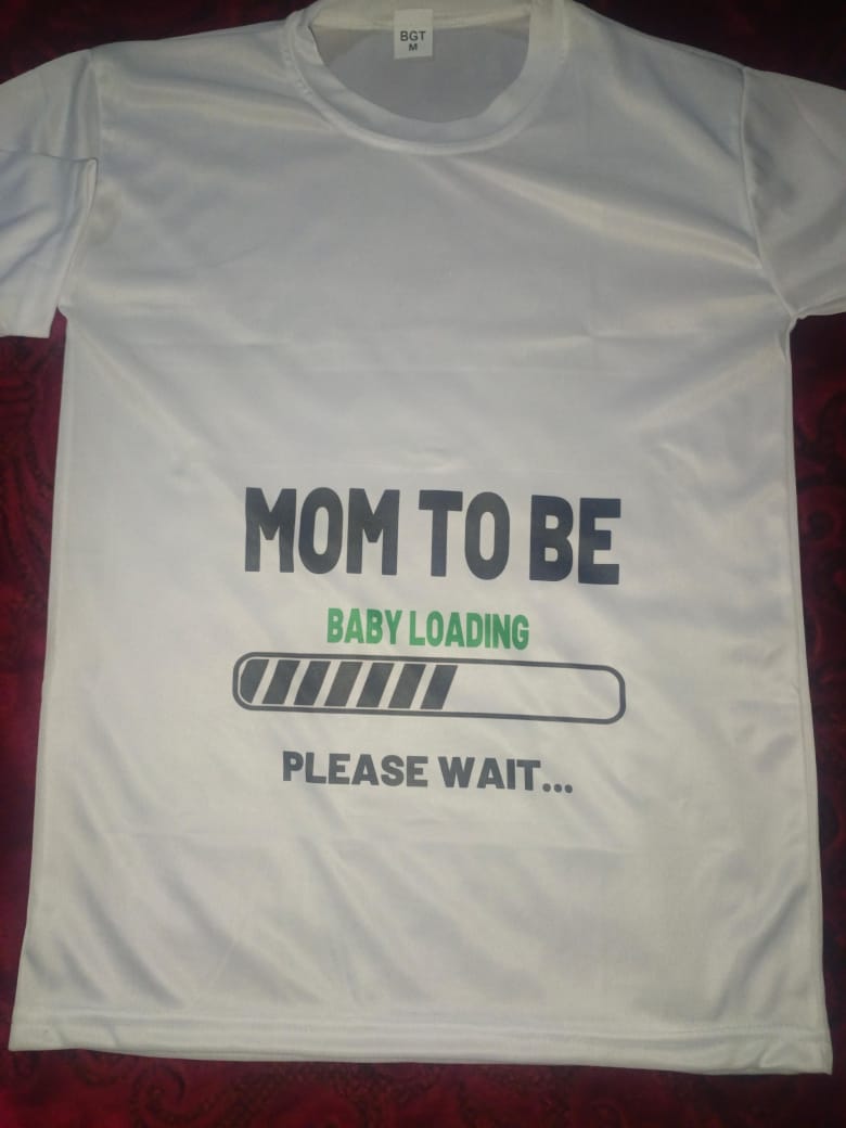 Dad to Be &amp; Mom to Be Style White T-Shirt - Key &amp; Heart Design T-ShirtsÂ  â€“ Best Quality T-Shirts | T-Shirt For Women - T-Shirt For MenÂ 