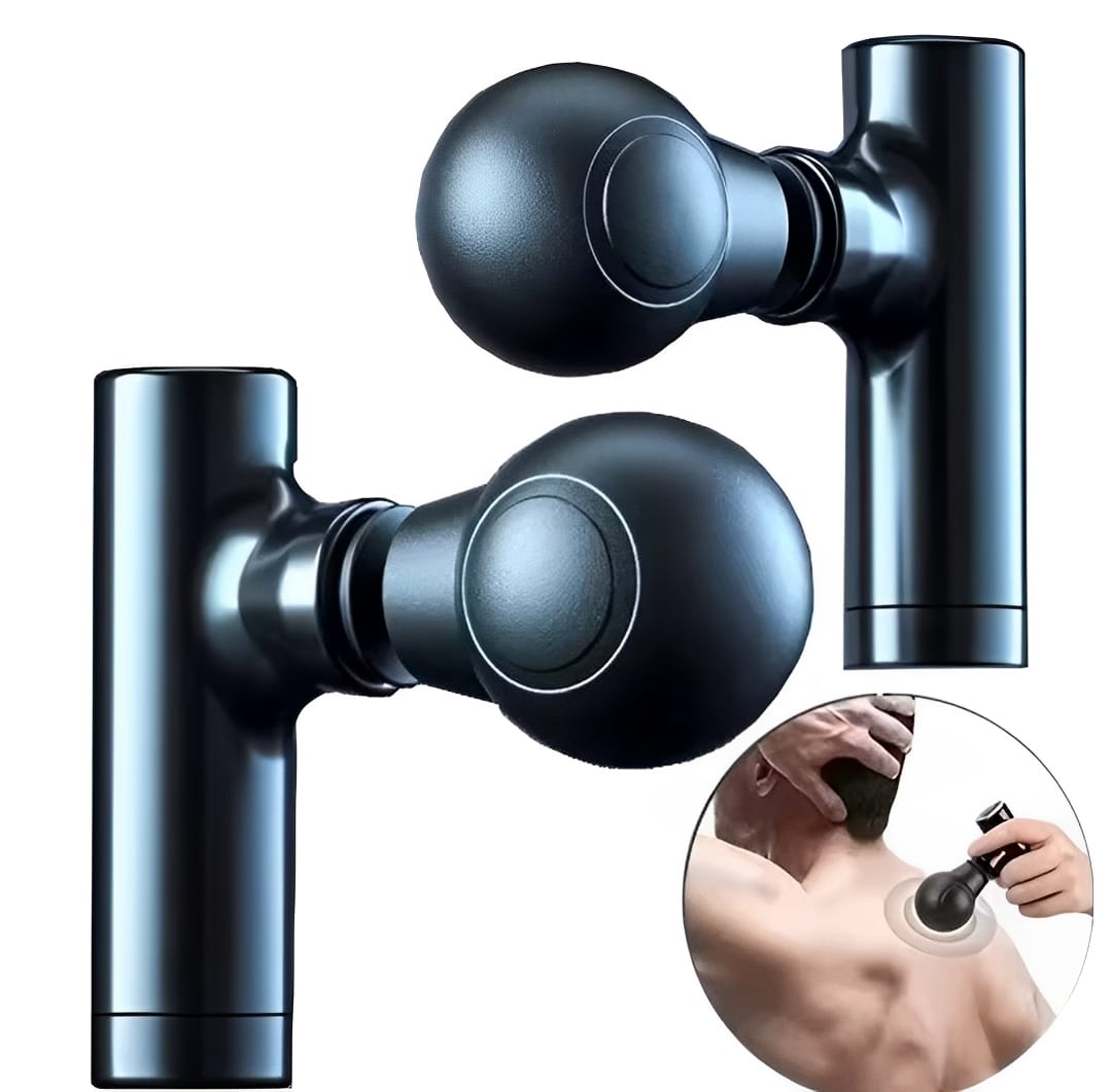 Mini Rechargeable Fascial Gun â€“ Portable Deep Muscle Massager for Pain Relief and Relaxation - Random Color