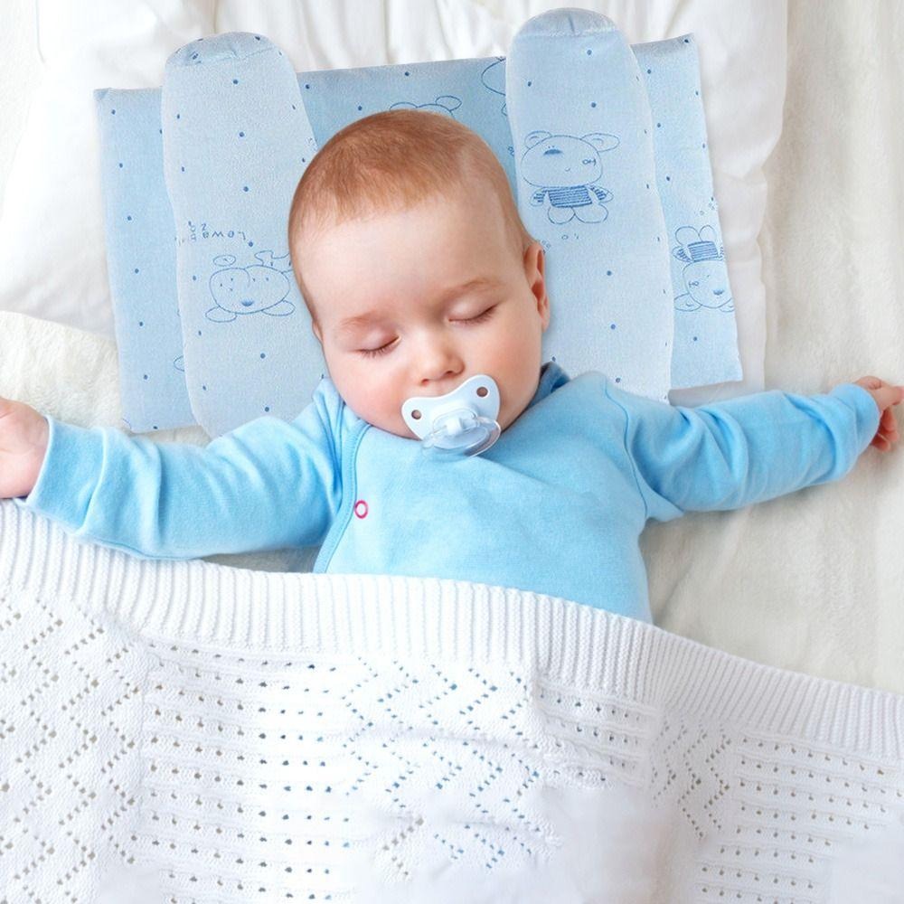 Shaping Baby Pillow  â€“ Baby Pillow Sleep Positioner New Bedding Neck Support Kids Anti Roll Pillow(Random Colors)