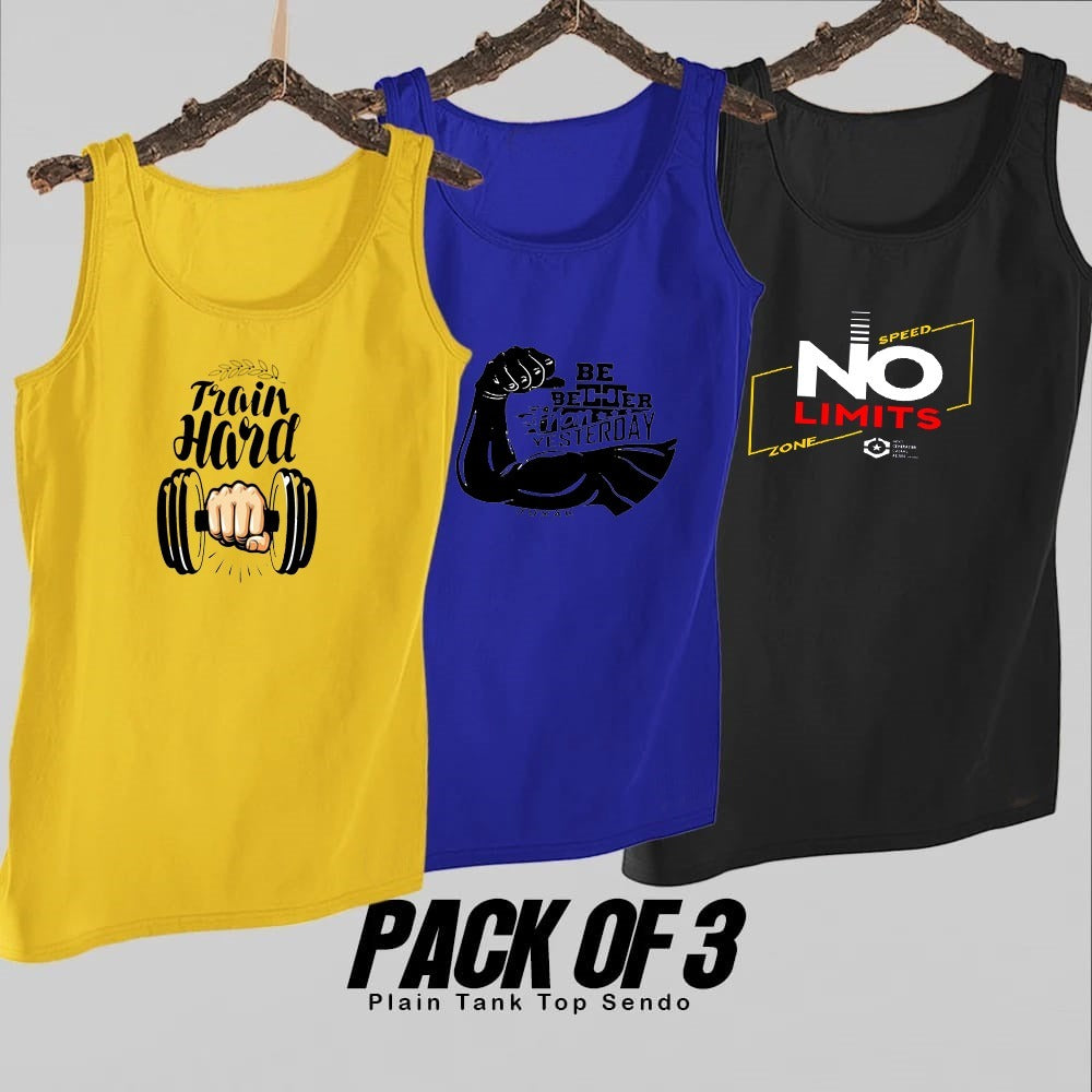 Avengers Logo Sando tank top for Men [Navy Blue] | Workout Tank top gym shirts for men