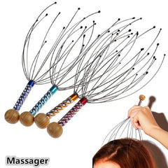 Octopus Head Relaxing Massager - Massager - Head Massager - Head Massager Machine Brand New And High Quality Head Massager - 01 Pcs