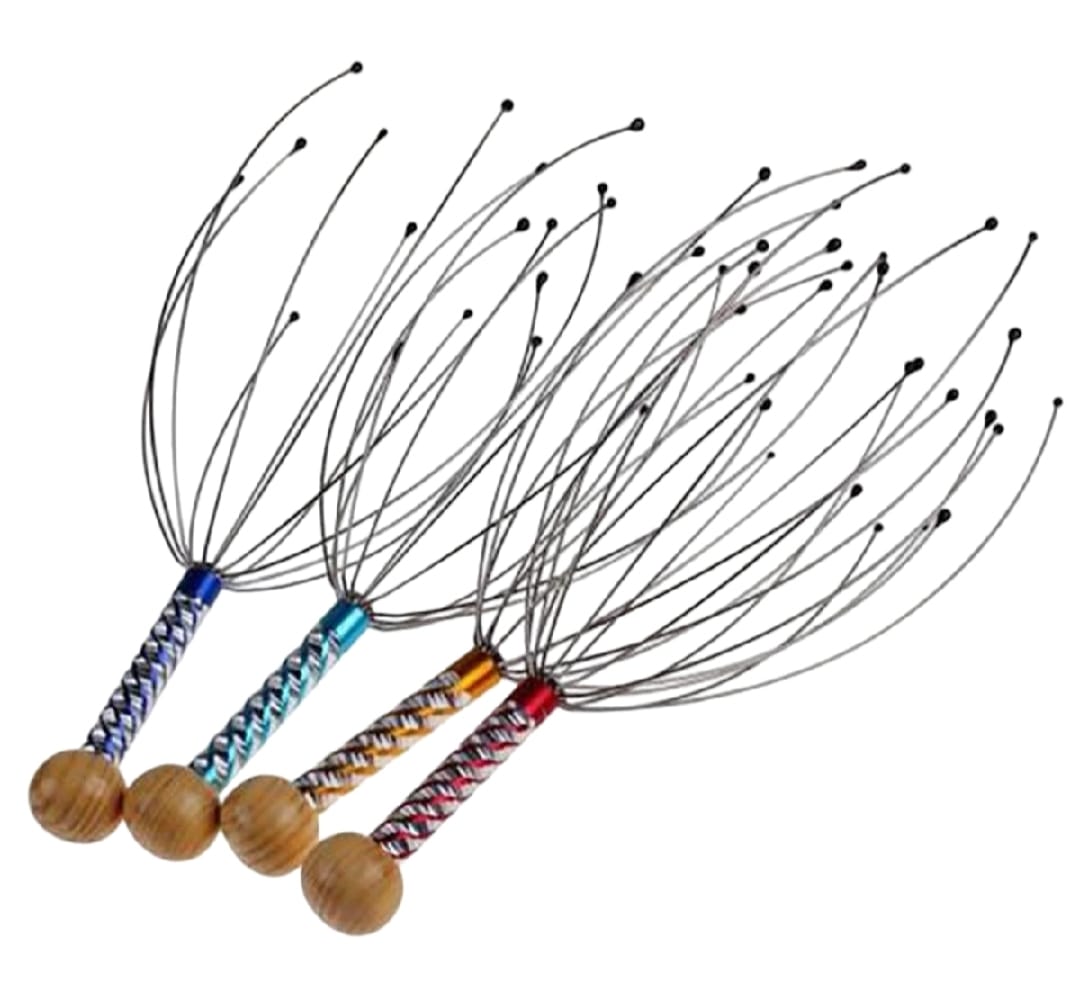 Octopus Head Relaxing Massager - Massager - Head Massager - Head Massager Machine Brand New And High Quality Head Massager - 01 Pcs