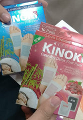 Kiyome Kinoki  Detox Foot Pads Patches Relaxation Massage Relief Stress Feet Care 10 Pads In Each Box(random box)