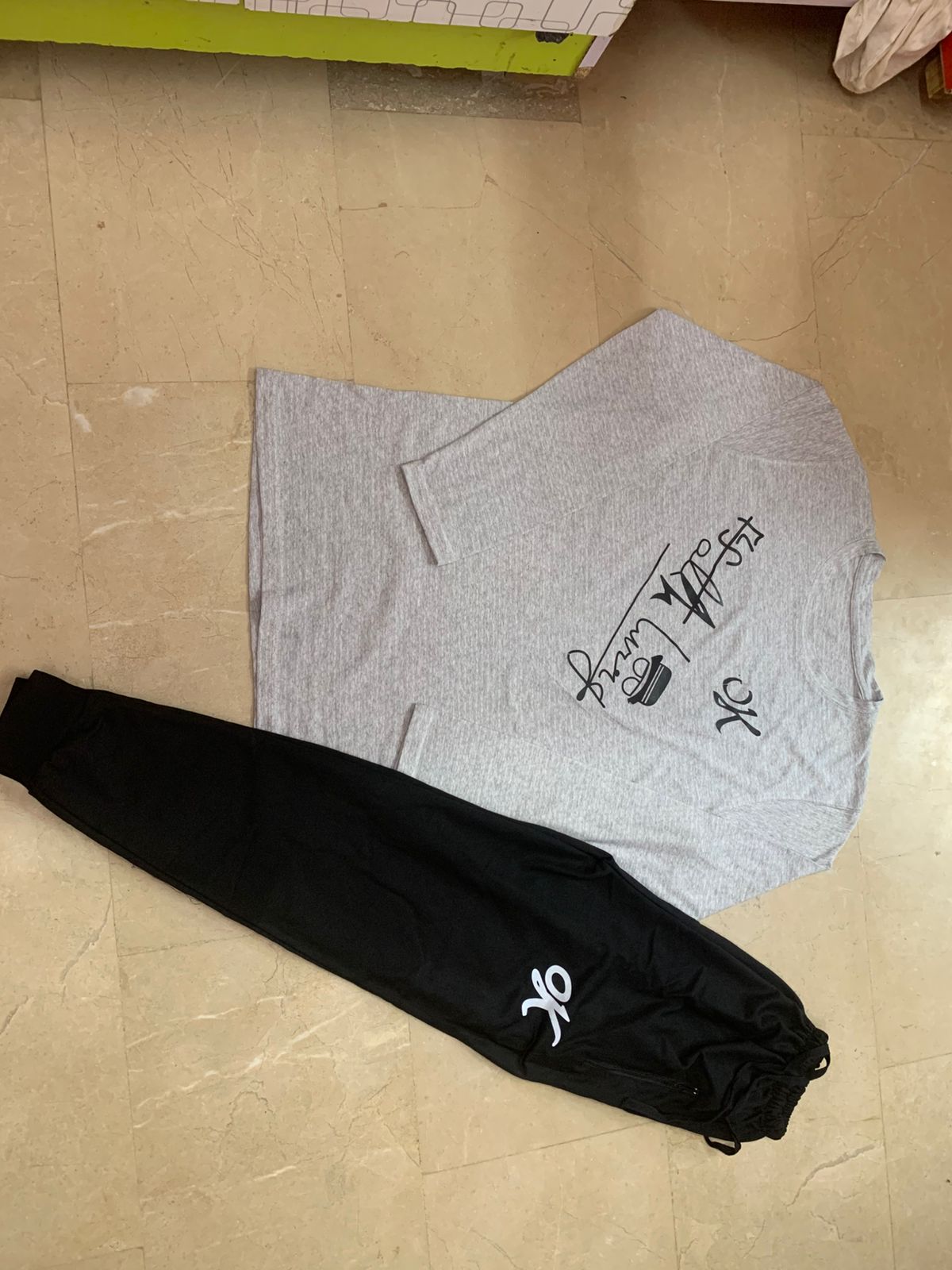 Soft and Comfortable Fabric T Shirt &amp; Trouser For Men Printed Tracksuit top quality | ( OK ) Printed Trouser &amp; Printed Shirt