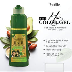 YARDLIE PROFESSIONAL HAIR COLOR GEL 200ML PUMP